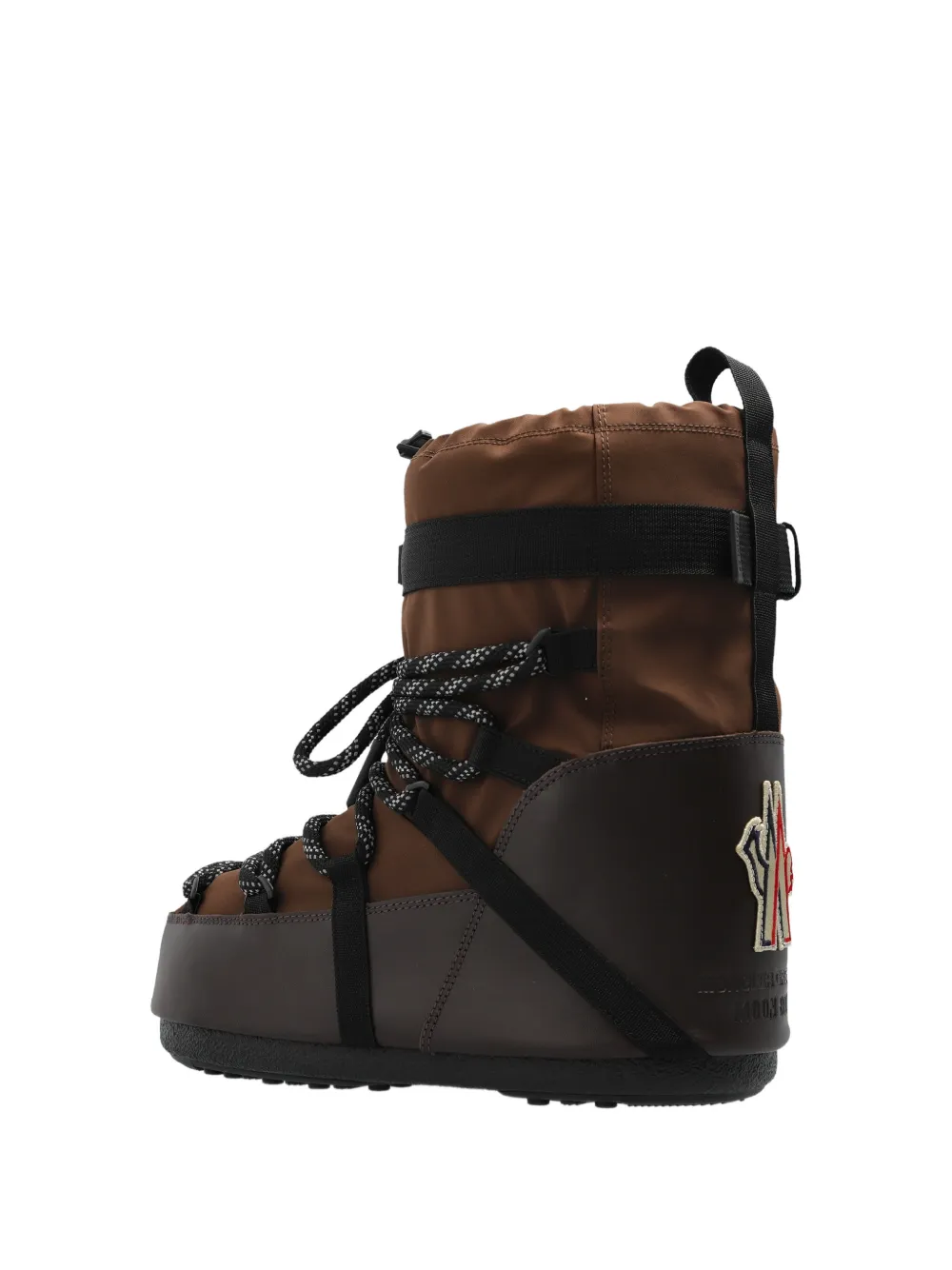 Moncler Grenoble x Moon Boot Icon Low snow boots Bruin