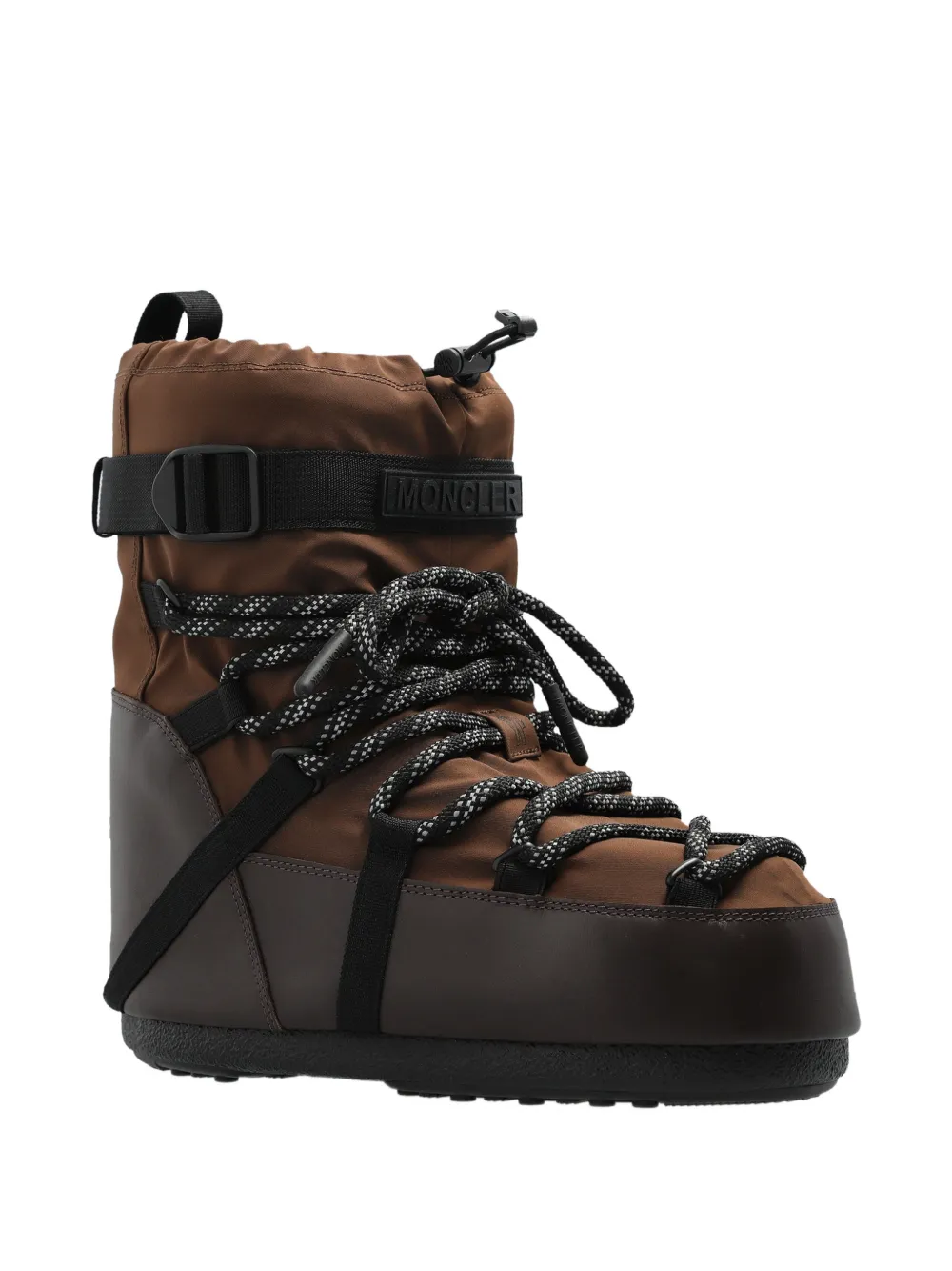 Moncler Grenoble x Moon Boot Icon Low snow boots Bruin