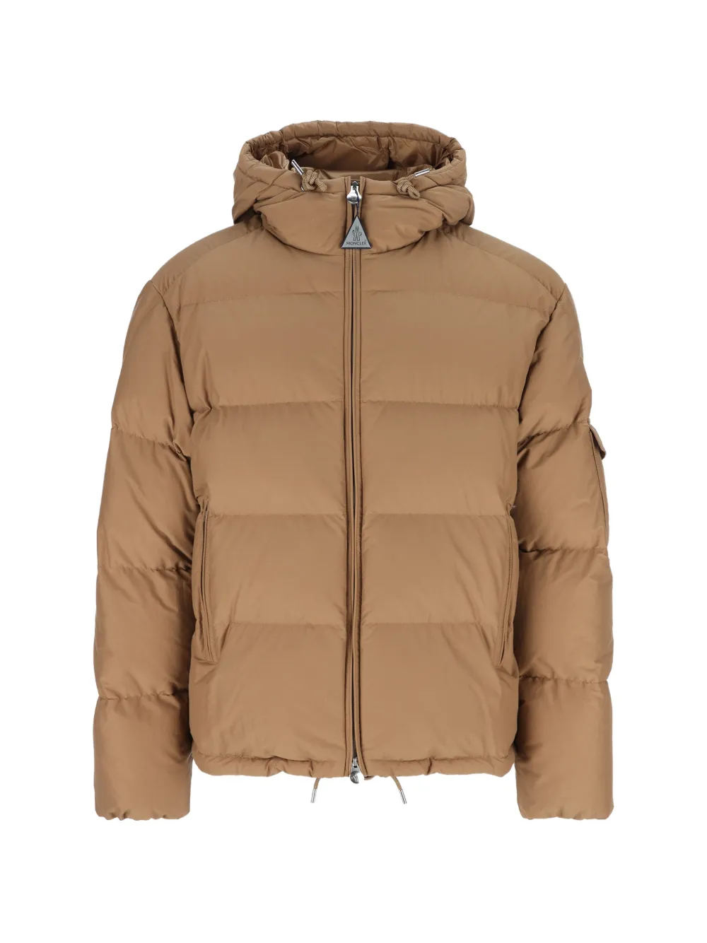 Moncler Himalaya hooded short down jacket Bruin