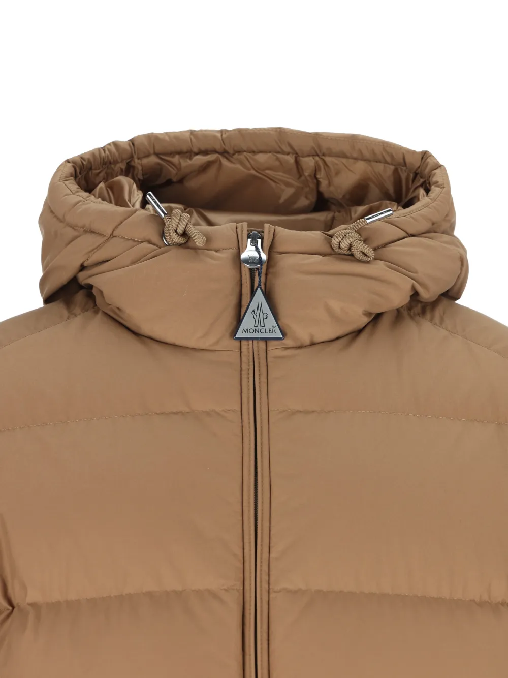 Moncler Himalaya hooded short down jacket Bruin