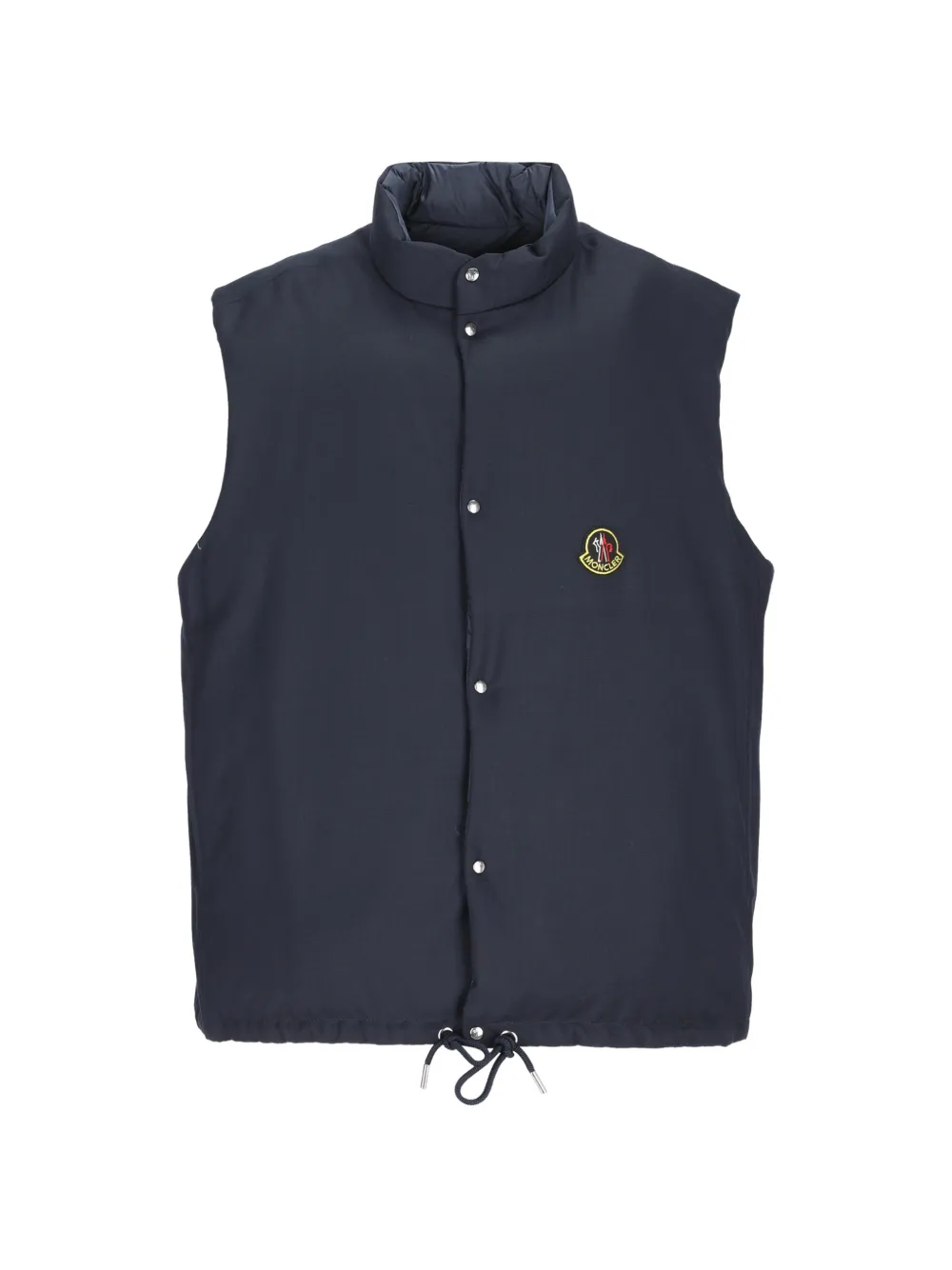 Moncler Tibb reversible down gilet Blauw