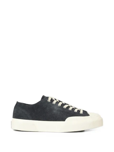 Superga Works suede panelled sneakers