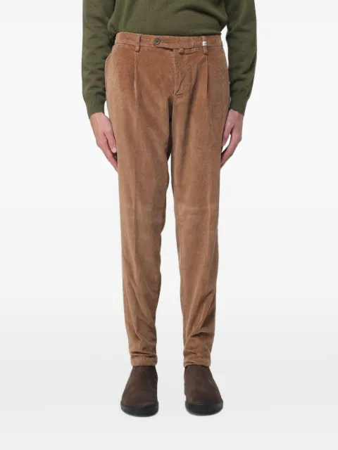 Myths pleated corduroy trousers