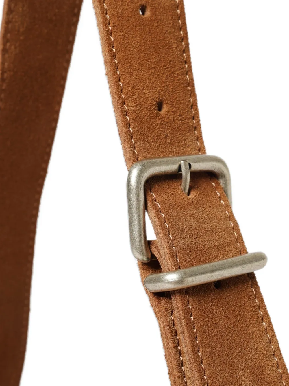 Vic Matie Virginia suede tote bag Bruin