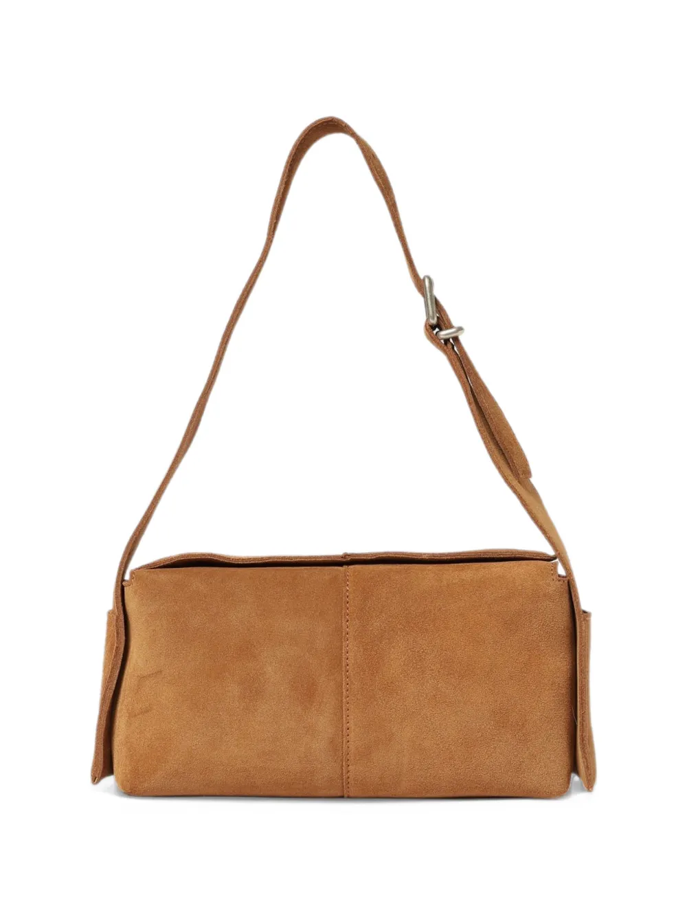 Vic Matie Virginia suede tote bag Bruin