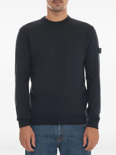 Peuterey logo-patch elbow-pad sweater