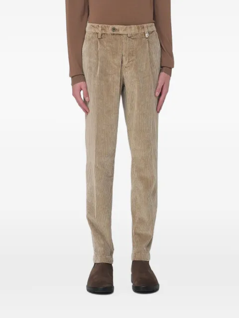 Myths pleated corduroy trousers