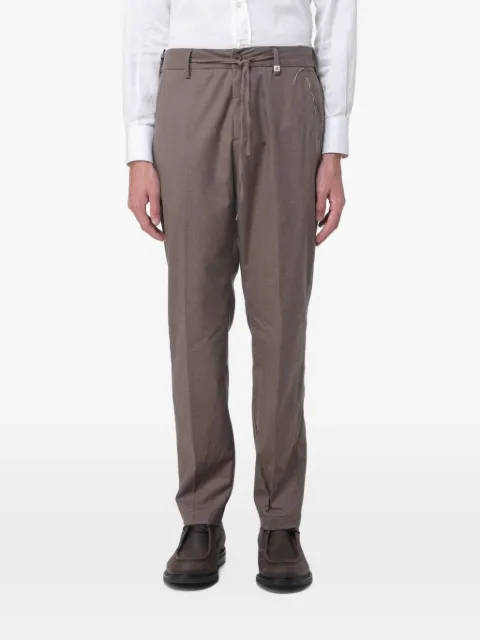 Myths drawstring-waistband tapered trousers