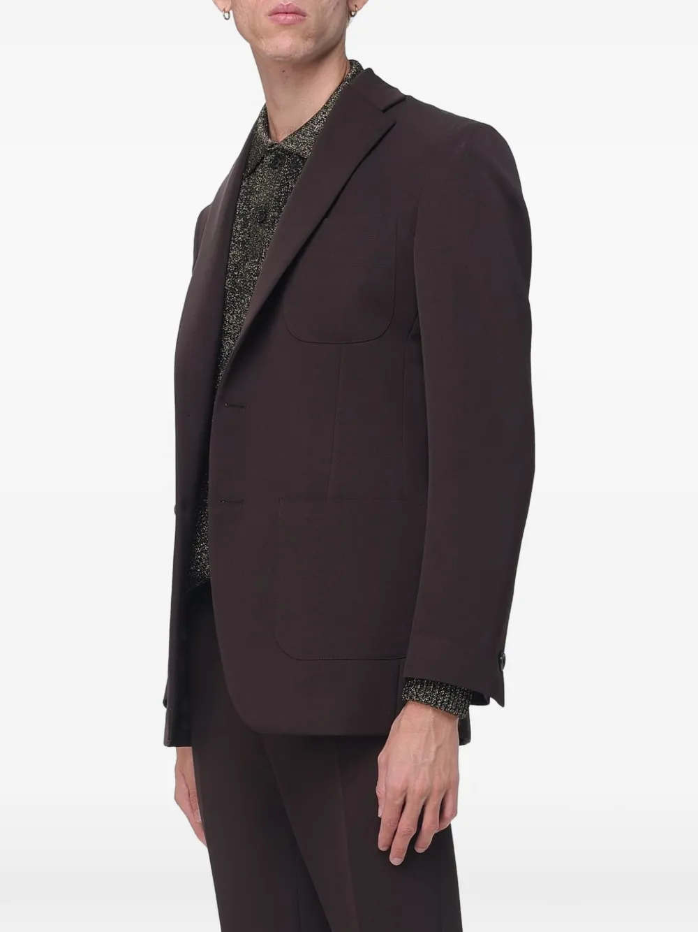 Marni black techno wool jacket Bruin