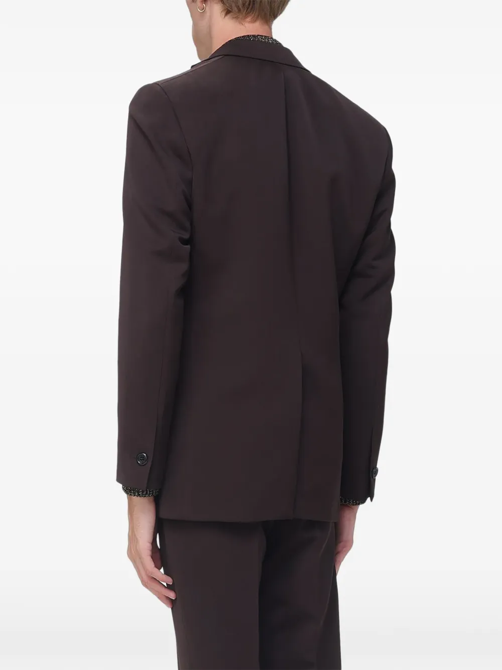 Marni black techno wool jacket Bruin