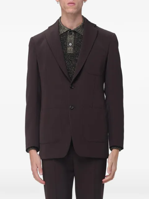 Marni black techno wool jacket