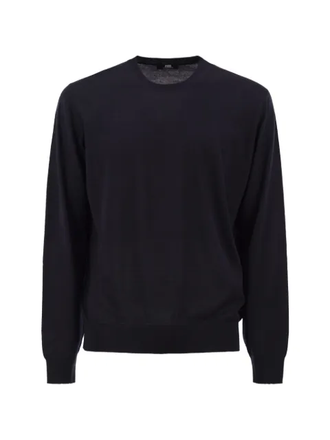 ALPHA STUDIO crew-neck merino wool sweater