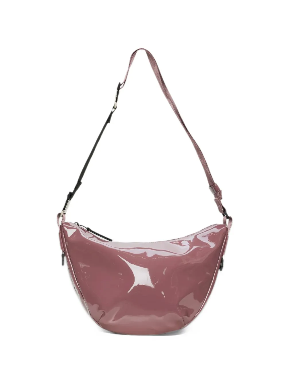 Rains Borsa a spalla Valera con finitura verniciata - Rosa