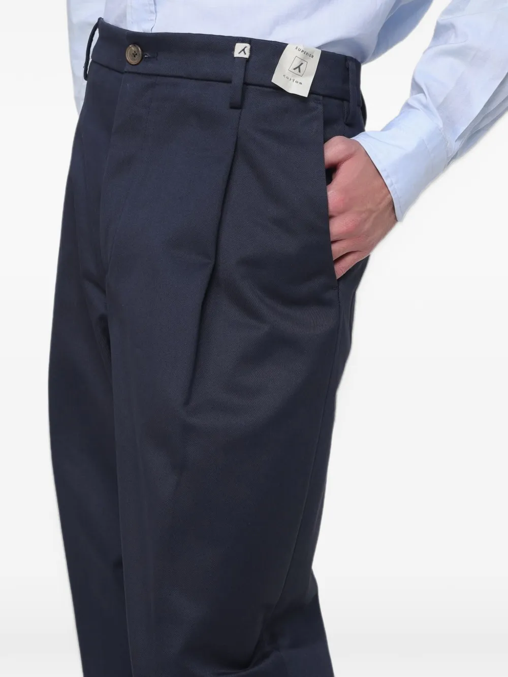 Myths Straight plooibroek Blauw