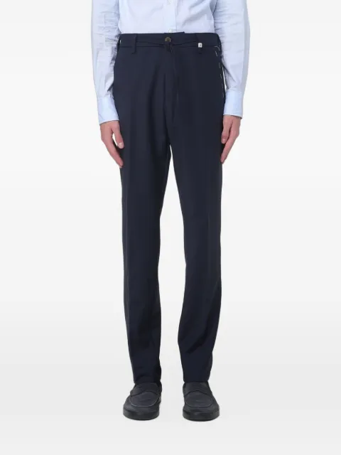 Myths drawstring-waist contrast-stitched trousers
