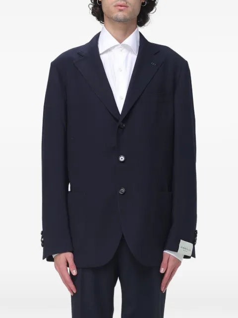Luigi Borrelli single-breasted wool blazer