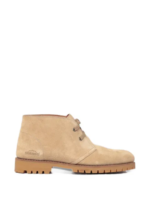 Sebago Dobby suede lug-sole boots