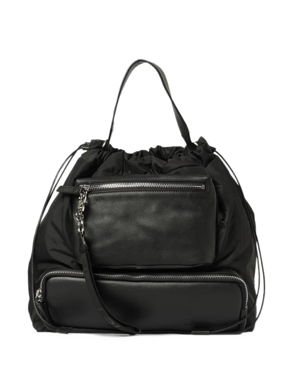 Vic Matie Peggy drawstring-fastening backpack - Nero