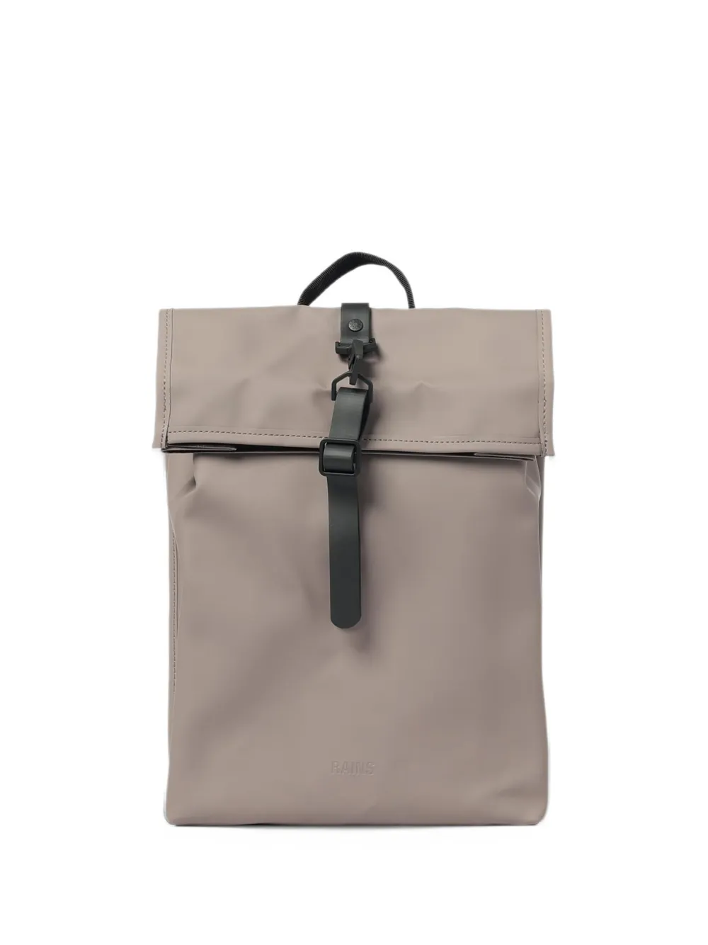 Rains mini Rolltop foldover buckle-fastening backpack - Toni neutri