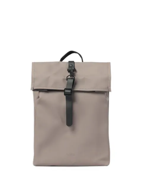 Rains mini Rolltop foldover buckle-fastening backpack