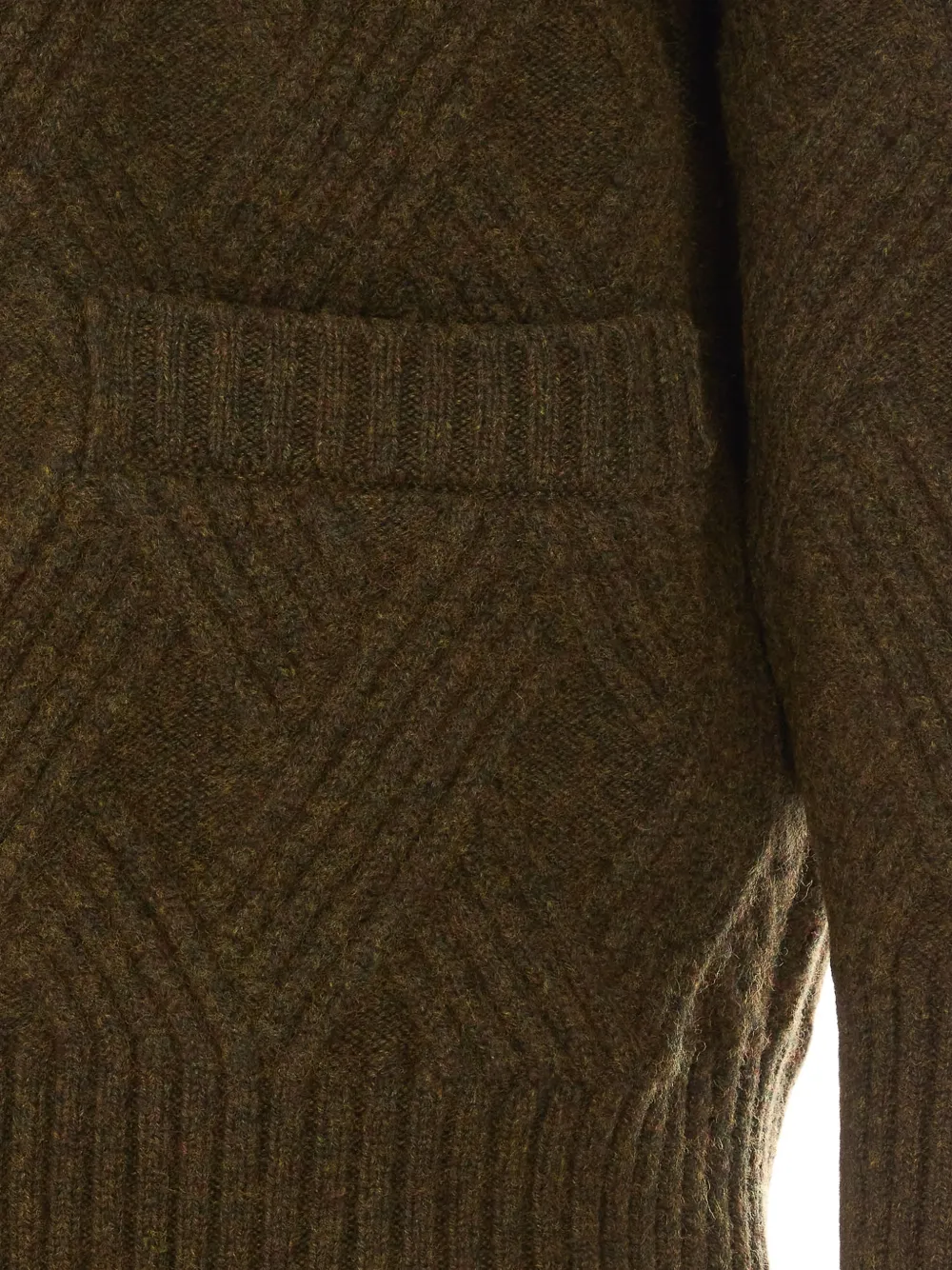 Lanvin Vest met V-hals Groen