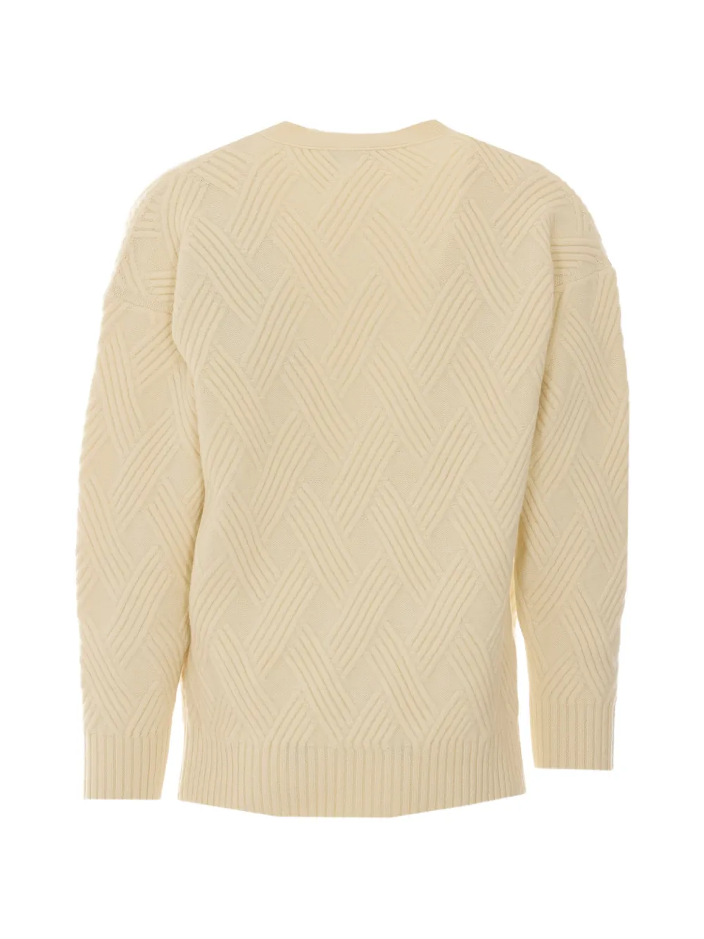 Lanvin Cloud vest met V-hals Beige