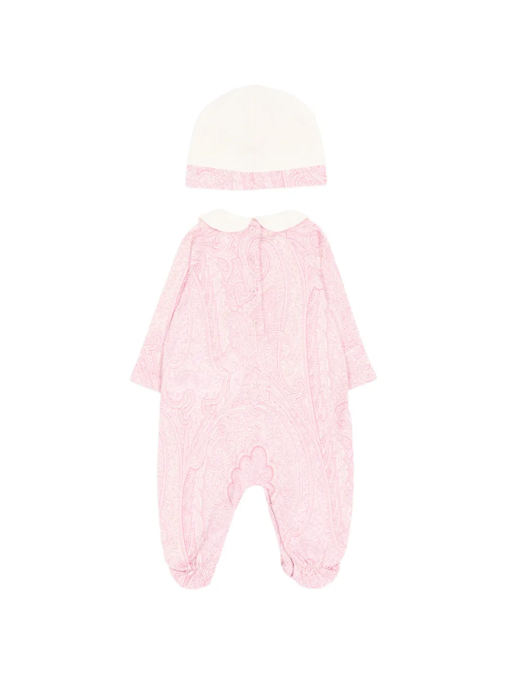 ETRO KIDS Paisley Pegasus babygrow set Roze