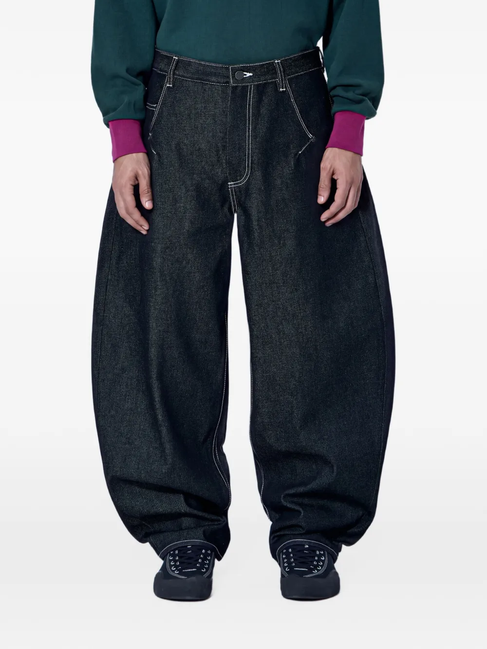 ENTIRE STUDIOS Ascent wide-leg jeans - Nero
