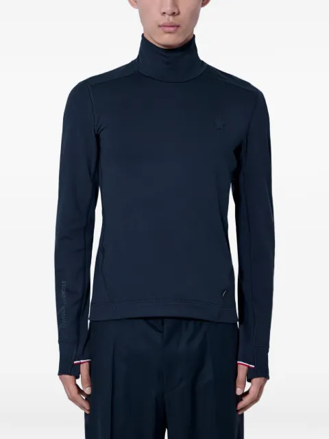 Moncler Grenoble Polartec® logo-patch long-sleeve T-shirt