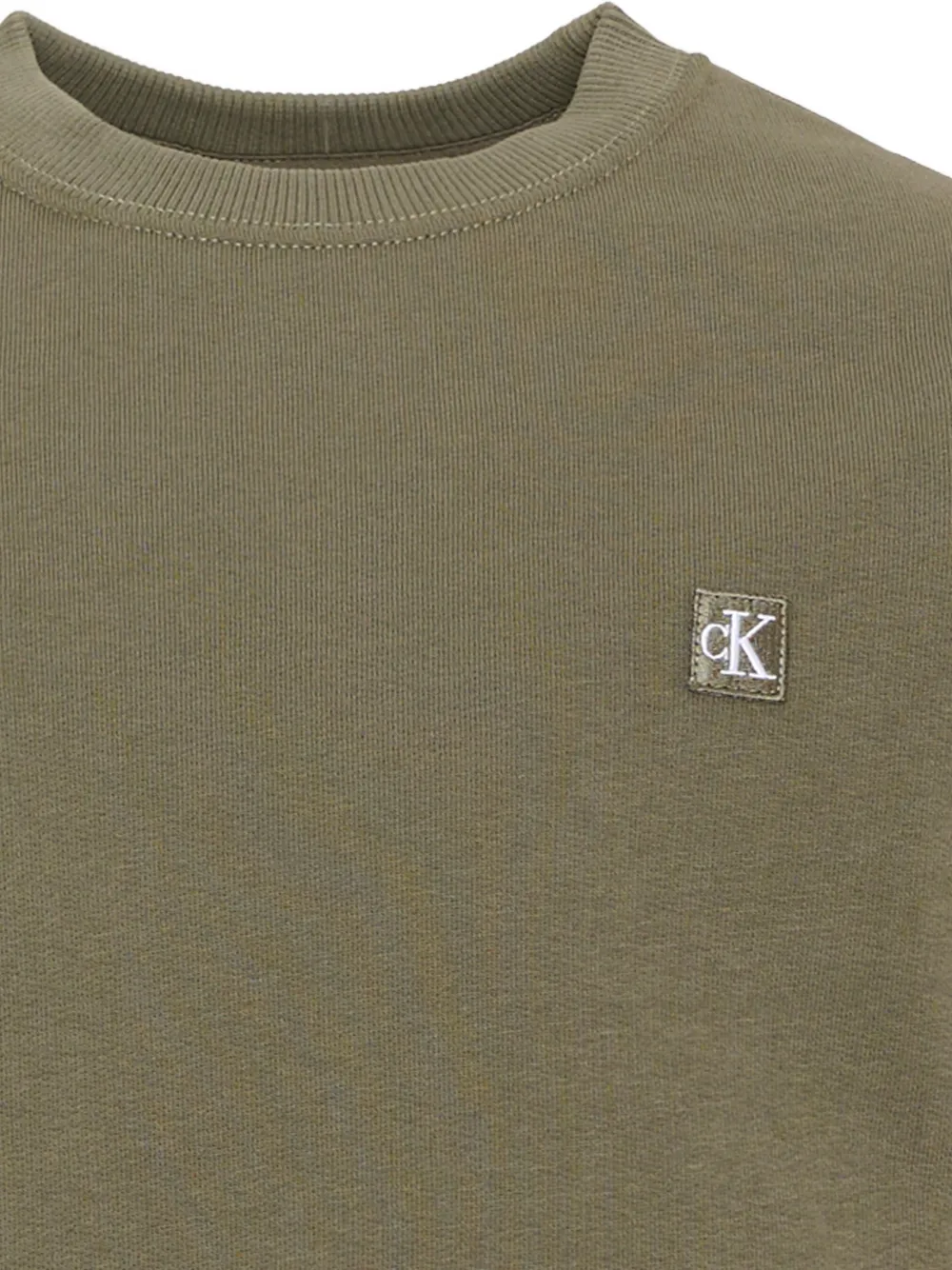 Calvin Klein Kids Trui met logopatch Groen