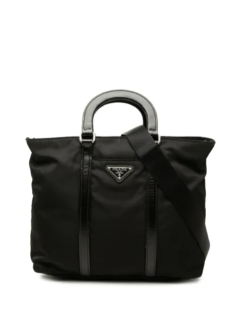 Prada Pre-Owned 2013-2026 Tessuto satchel