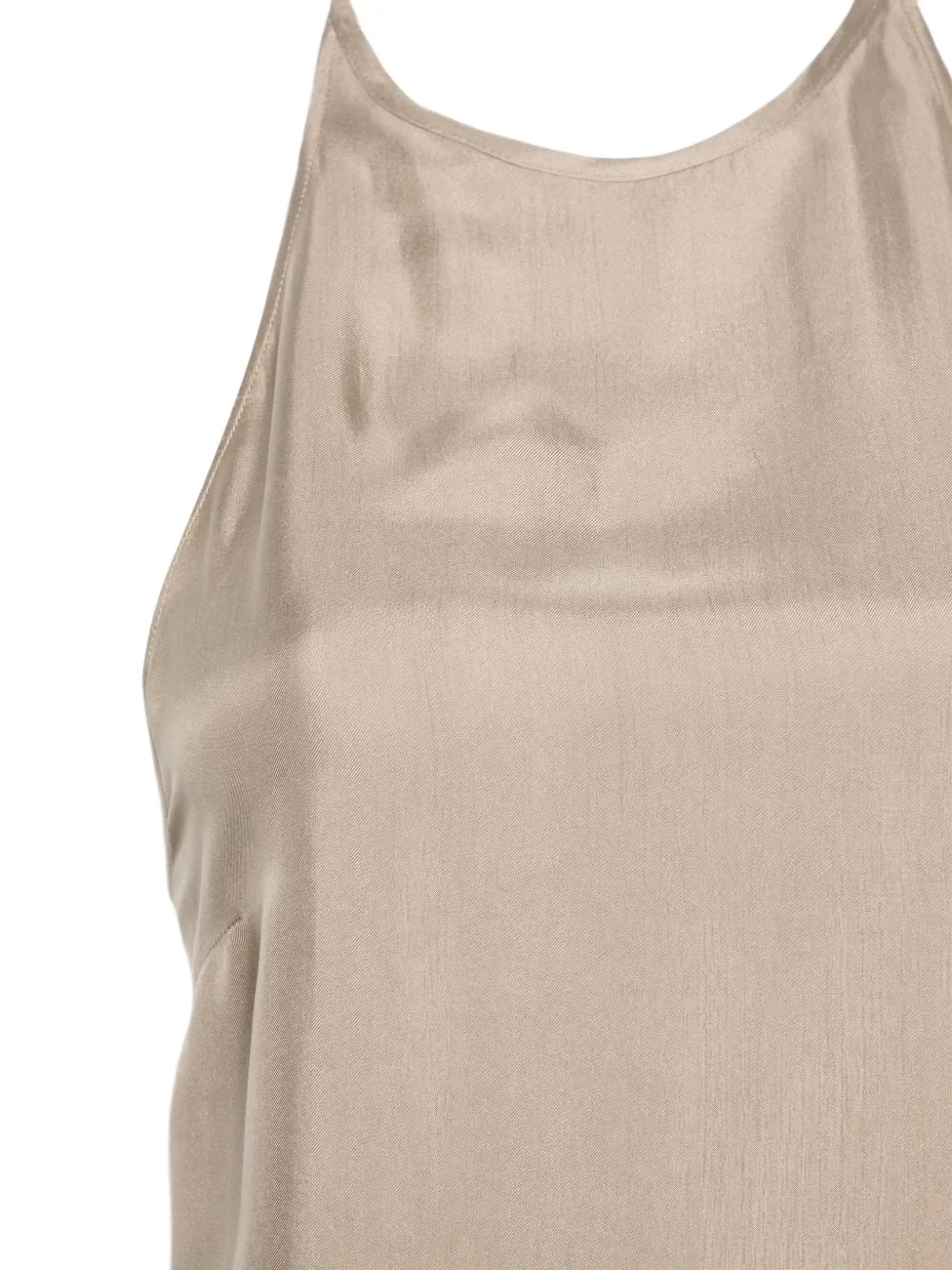 Alysi Top met open rug Grijs