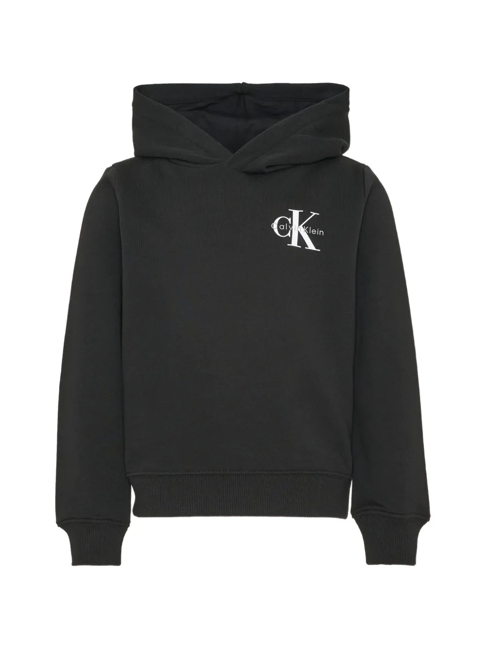 Calvin Klein Kids logo-print hoodie - Nero