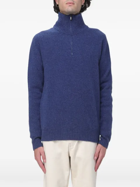 Altea quarter-zip wool sweater