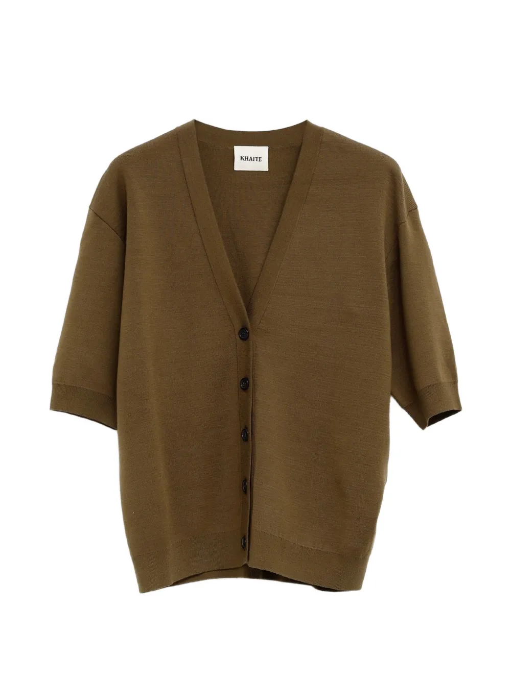KHAITE Theodora cardigan - Brown