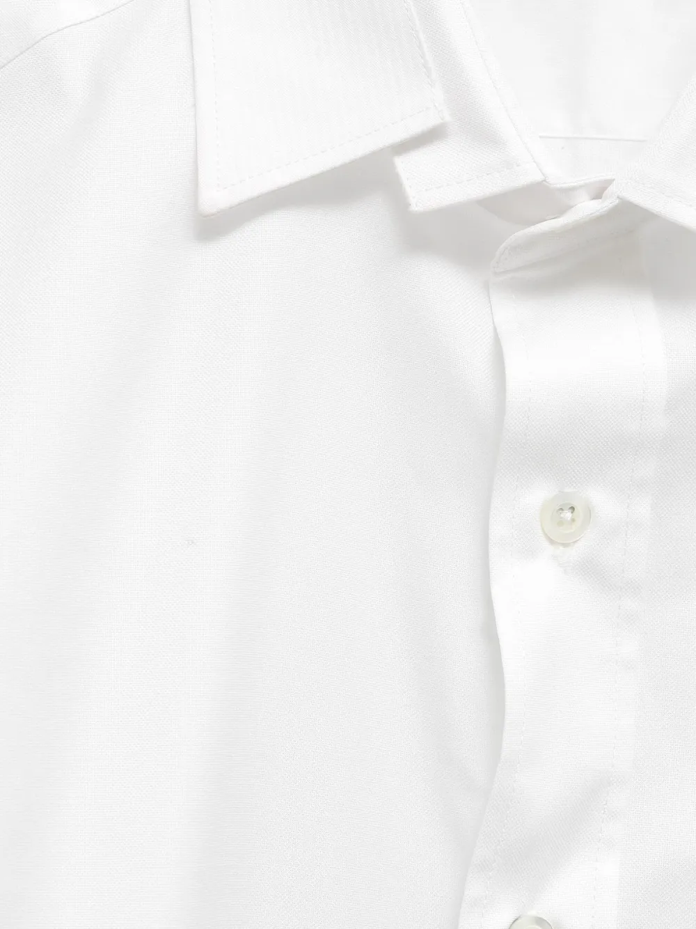 Maison Margiela Double Cuff Four Stitches shirt Wit