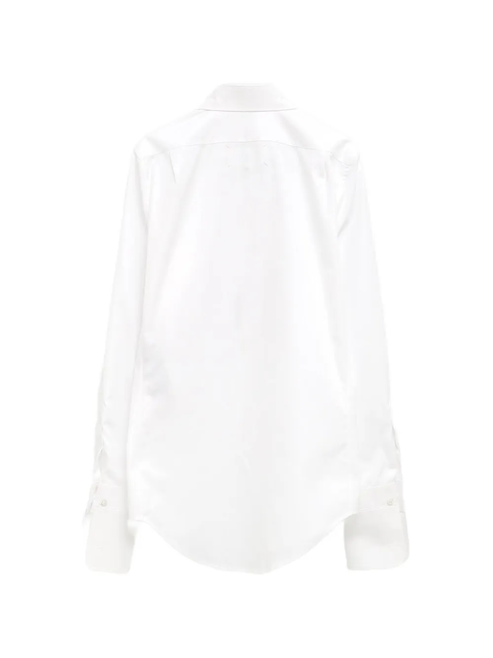 Maison Margiela Double Cuff Four Stitches shirt Wit