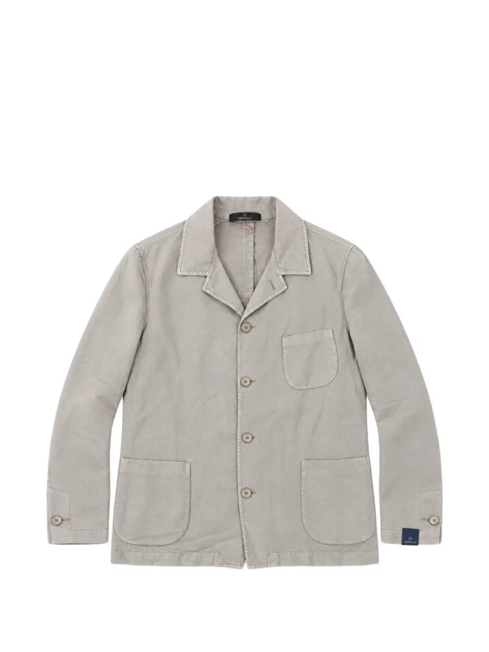 Santaniello Zagara single-breasted blazer - Grigio