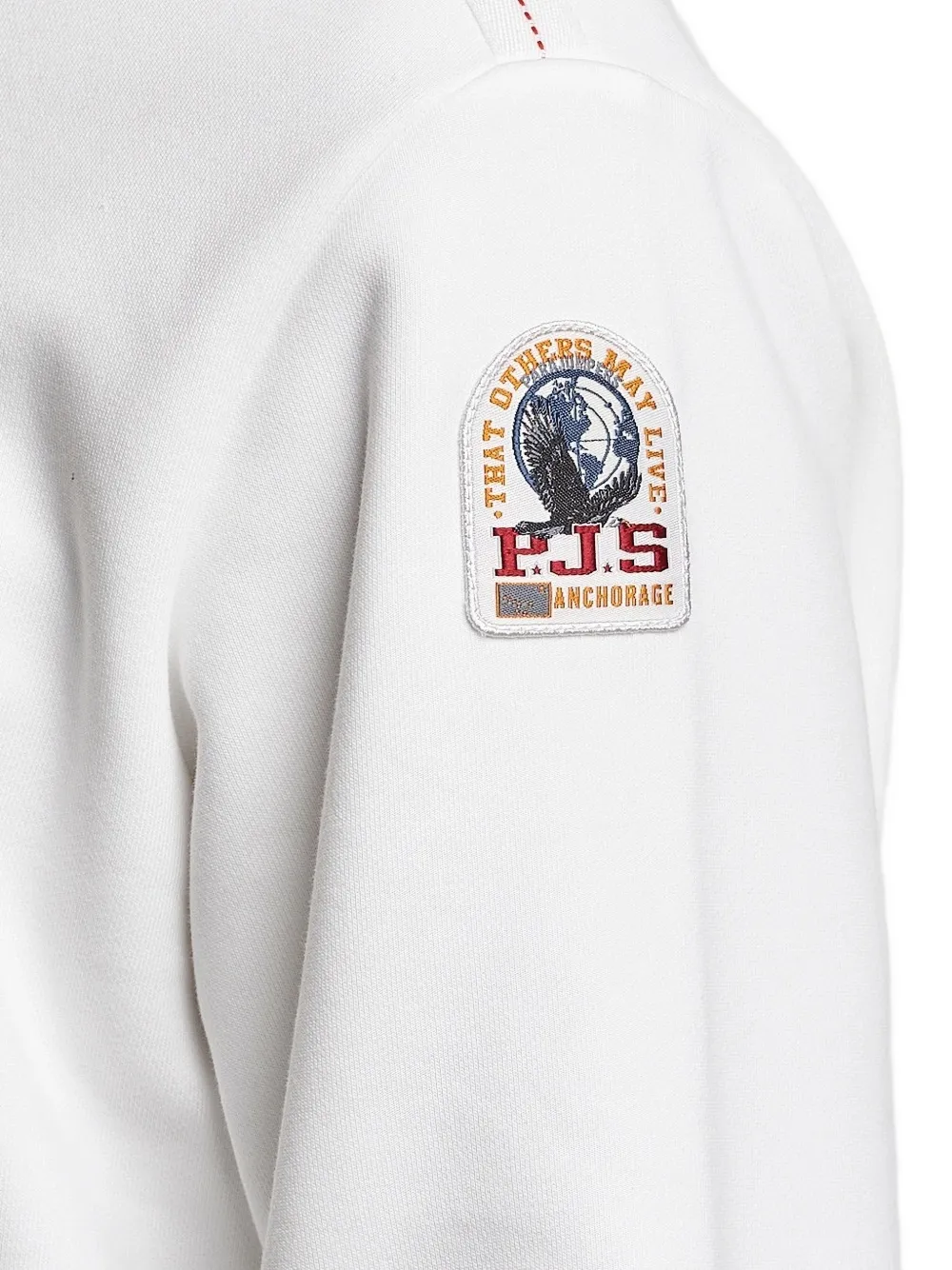 Parajumpers logo-patch sweatshirt Wit