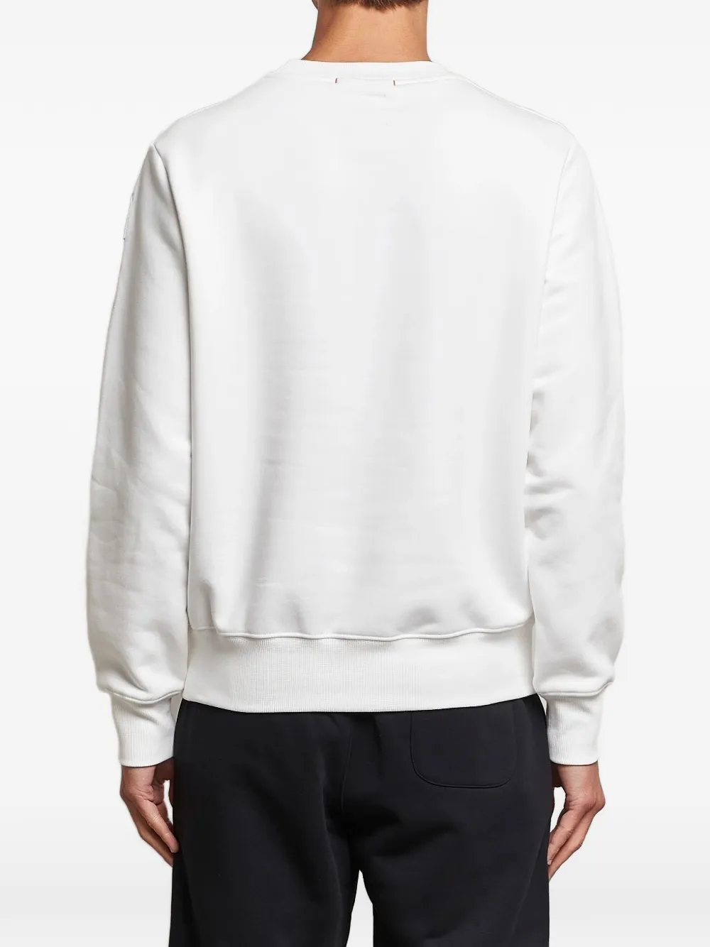 Parajumpers logo-patch sweatshirt Wit