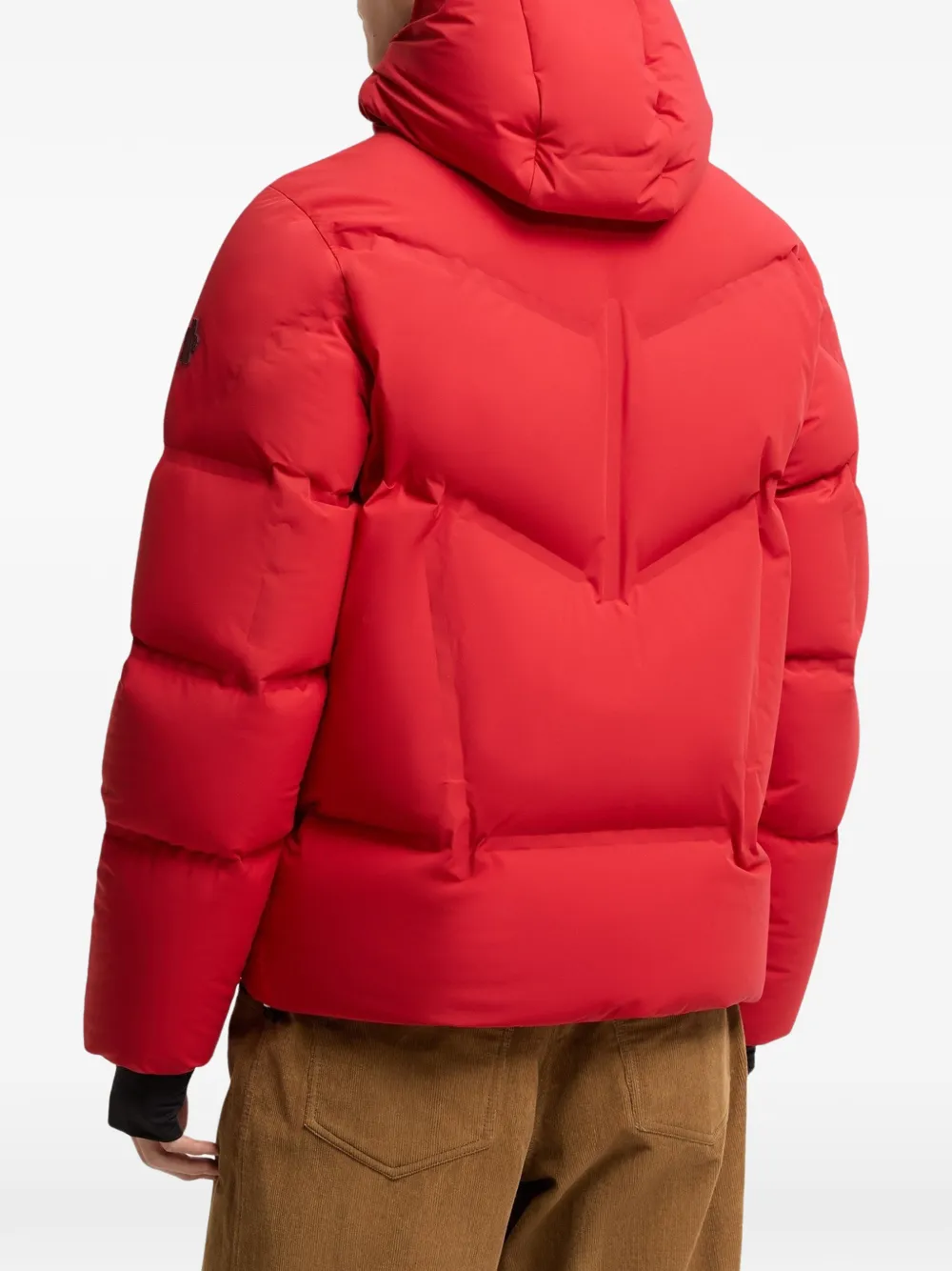 Moncler Grenoble Angren jack met capuchon Rood