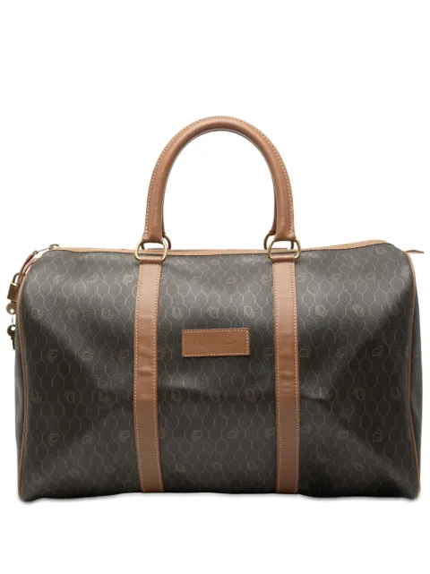 Christian Dior Pre-Owned 20th Century Honeycomb Coated Canvas travel bag
