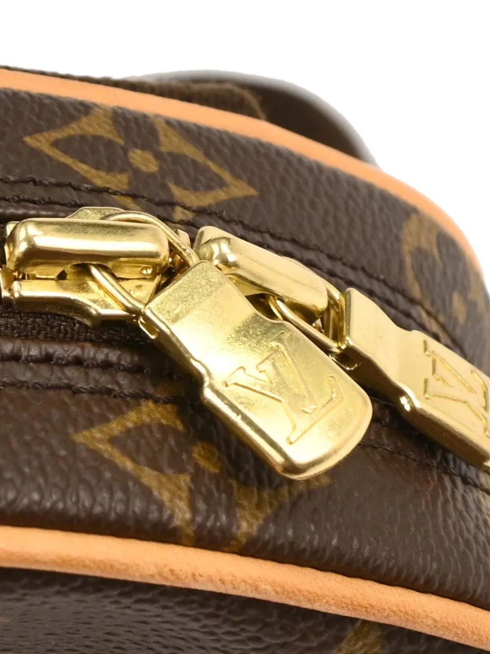 Louis Vuitton Pre-Owned 2004 Pochette Gange Monogram heuptas Bruin