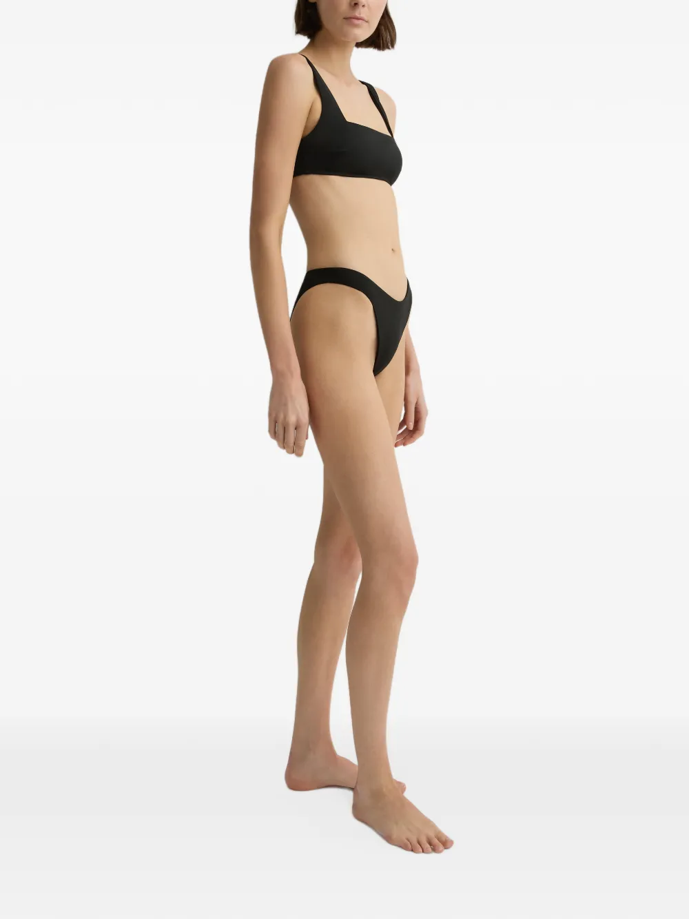 BONDI BORN Bikinitop met vierkante hals Zwart