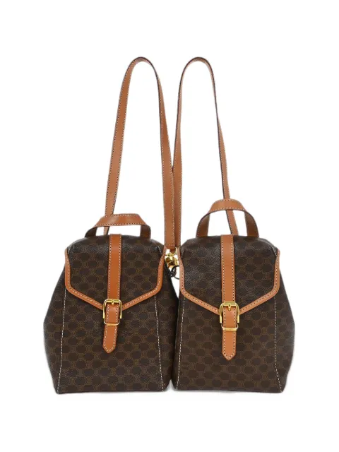 Celine Pre-Owned Macadam Twin backpack