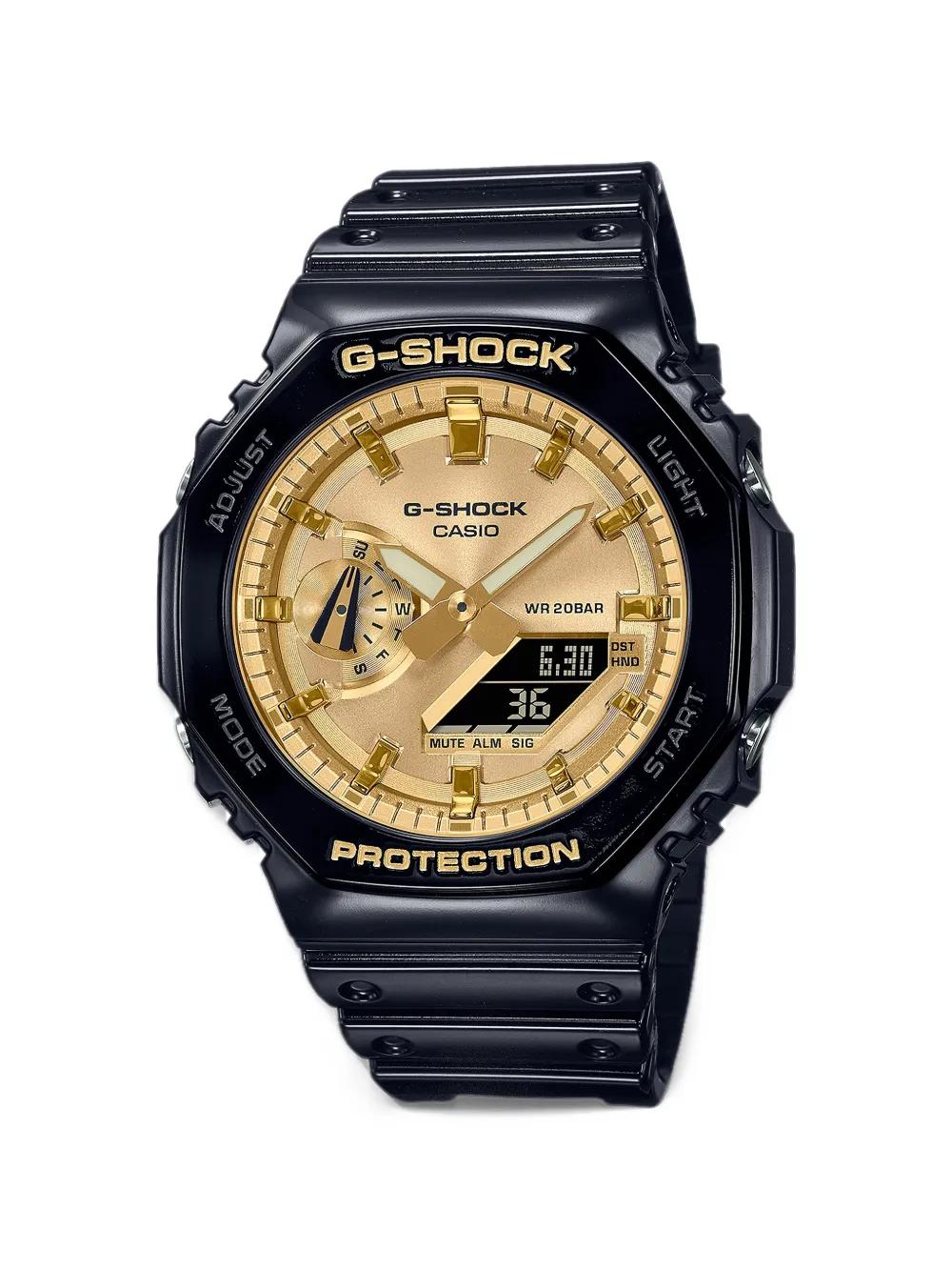 Casio GA-2100 G-Shock 48.5mm watch - Oro