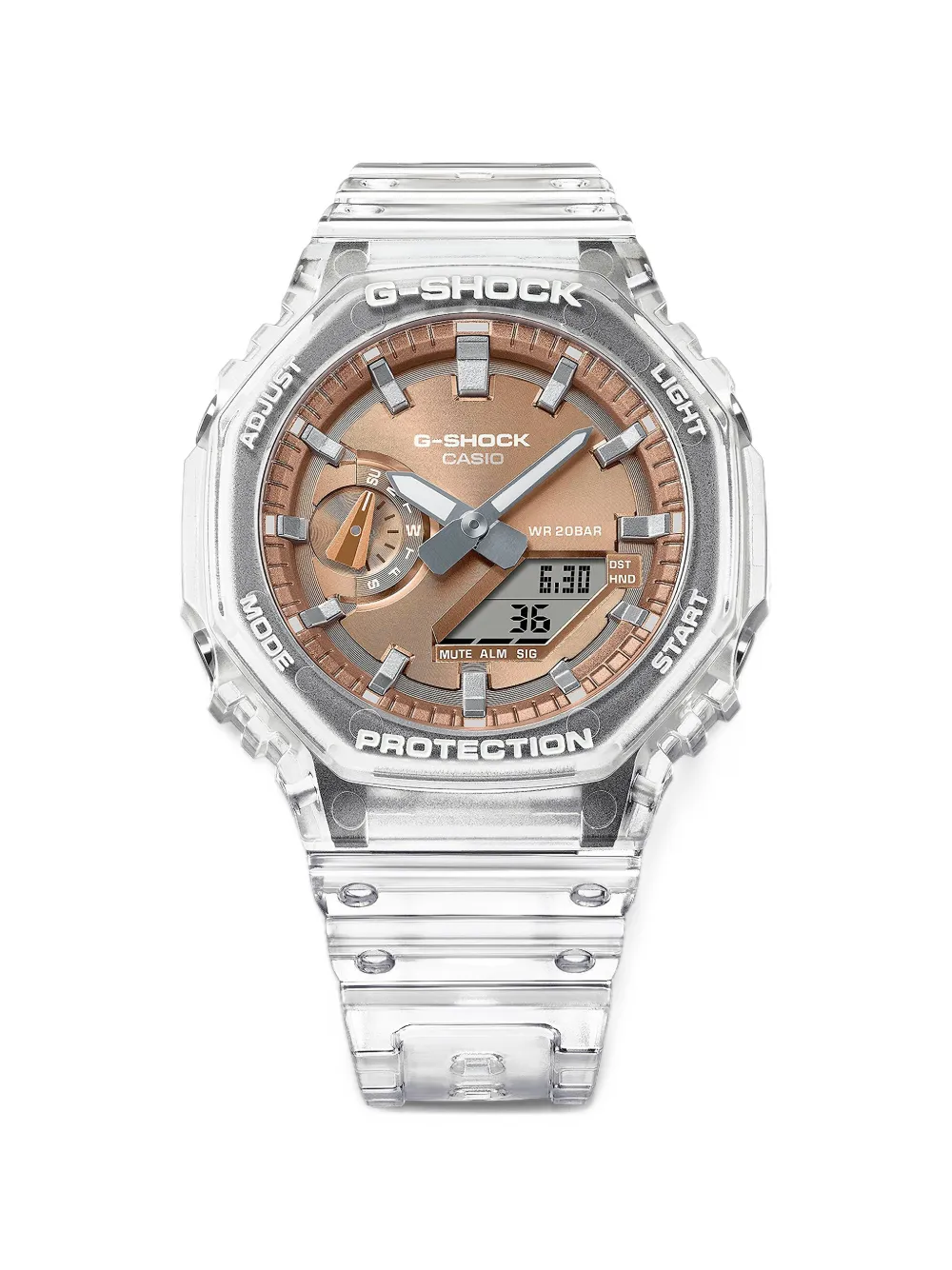 Casio GA-2100 G-Shock 48.5mm watch - Rosa