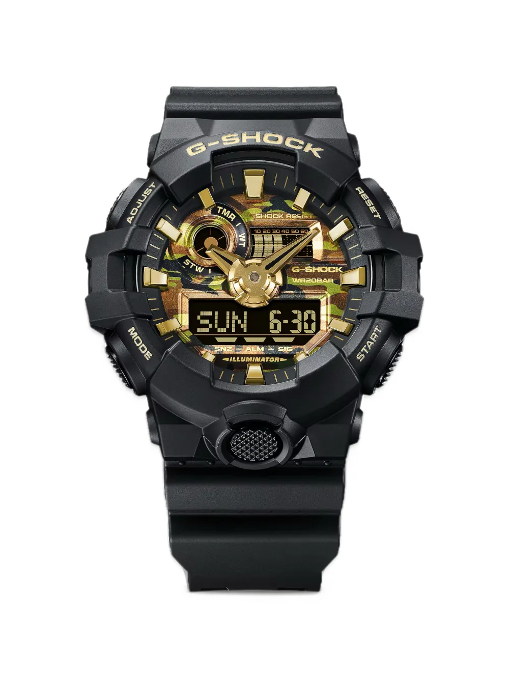 Casio GA-700 G-Shock 57.5mm watch - Oro