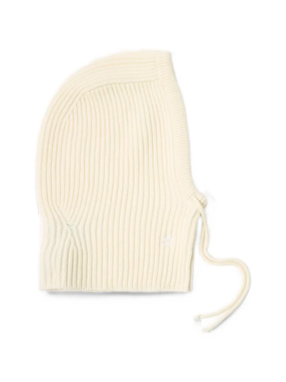 Perfect Moment wool & cashmere cable-knit hood - Toni neutri