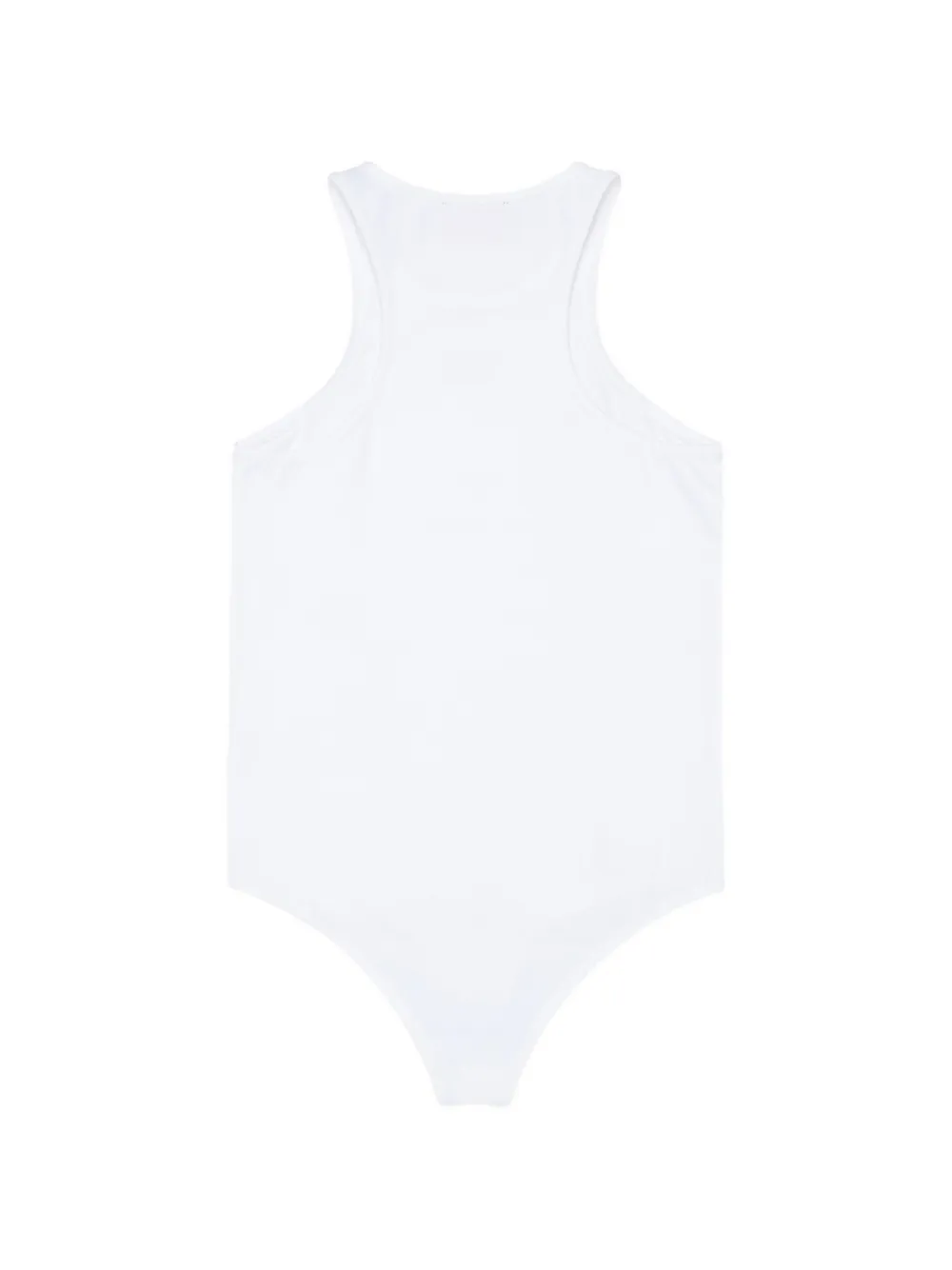 Diesel Kids sleeveless logo-print bodysuit Wit